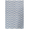 Bakero Bakero Kelim Zig Zag light blue Szőnyeg (155x240 cm)