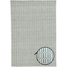 Bakero Bakero Serena teal white (160x230 cm) lakástextília