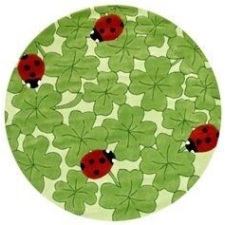 Bakero Dětský koberec Ladybug kruh (⌀ 150 cm) lakástextília