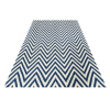  Bakero Kelim Zig Zag dark blue (120x180 cm)
