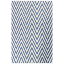  Bakero Kelim Zig Zag light blue (120x180 cm) lakástextília