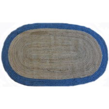 Bakero Roberta oval 59 natural/blue (120x180 cm) lakástextília