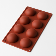 Baking &amp; Pet Kft Szilikon Sütőforma – Félgömb Alakú, 8 Részes sütés és főzés