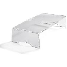 Bakker Elkuizen BakkerElkhuizen Monitorständer Q-riser  90 1Stufe transp. (BNEQR90) monitor kellék