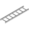 BAKS DDM200H55/3 kábellétra 55x200x3000mm függőleges, szalaghorganyzott, anyagvastagság 3,0mm 403520