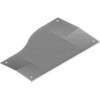 BAKS PZRDLC300/200 Kábellétra szűkítőidom fedél 300/200mm balos, forgóretesszel, anyagvastagság 2,0mm 210303