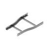BAKS RDSC600/500H50N Kábellétra szűkítőidom 50x600/500mm szimmetrikus, szalaghorganyzott, anyagvastagság 2,0mm 457960