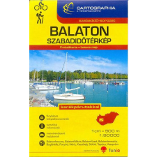 Balaton szabadidőtérkép 1:90 000 történelem