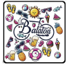  Balatonos hűtőmágnes, Balaton bringa