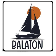 Balatonos hűtőmágnes, Balaton, vitorlás hűtőmágnes