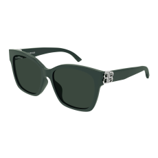 Balenciaga BB0102SA-014 DARK GREEN GREEN napszemüveg