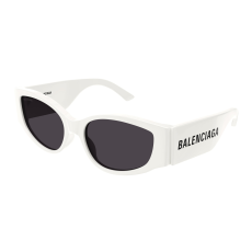 Balenciaga BB0258S-012 SHINY WHITE GREY napszemüveg