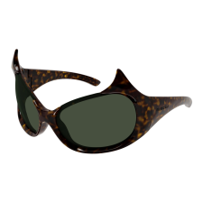 Balenciaga BB0284S-002 DARK HAVANA GREEN napszemüveg napszemüveg