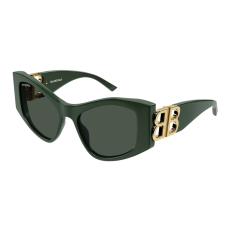 Balenciaga BB0287S-005 SHINY GREEN GREEN napszemüveg