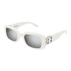Balenciaga BB0310SK-003 SHINY WHITE FLASH SILVER napszemüveg
