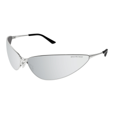 Balenciaga BB0315S-001 SHINY SILVER MIRROR(DOUBLE) SILVER napszemüveg napszemüveg