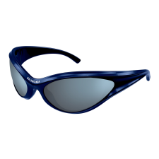 Balenciaga BB0317S-004 SHINY BLUE MIRROR BLUE napszemüveg napszemüveg