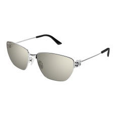 Balenciaga BB0337SK-006 SHINY SILVER MIRROR SILVER napszemüveg