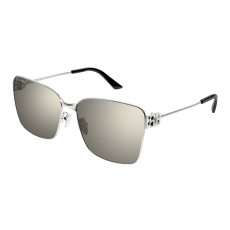 Balenciaga BB0338SK-006 SHINY SILVER MIRROR SILVER napszemüveg