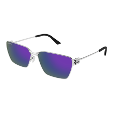 Balenciaga BB0374SK 003 SILVER MIRROR(DOUBLE) VIOLET napszemüveg napszemüveg