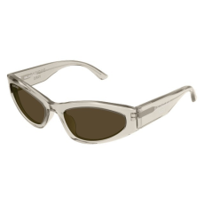 Balenciaga BB0387S 004 SHINY TRANSPARENT SAND BROWN napszemüveg