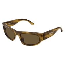 Balenciaga BB0388S 002 SHINY STRIATED BROWN HAVANA BROWN napszemüveg napszemüveg