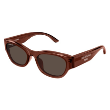 Balenciaga BB0389SK 004 SHINY TRANSPARENT WARM BROWN BROWN napszemüveg napszemüveg