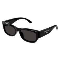 Balenciaga BB0390SK 001 SHINY SOLID BLACK GREY napszemüveg