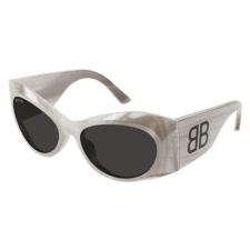 Balenciaga BB0394S 004 SHINY PEARLED LIGHT GREY GREY napszemüveg napszemüveg