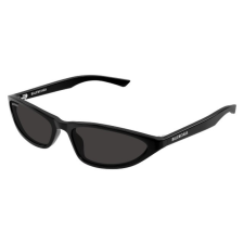 Balenciaga BB0402S 001 SHINY SOLID BLACK GREY napszemüveg napszemüveg