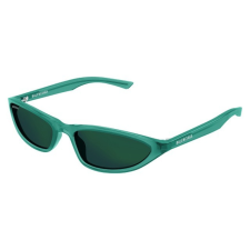 Balenciaga BB0402S 005 SHINY TRANSPARENT EMERALD GREEN GREEN MIRROR(DOUBLE) napszemüveg napszemüveg