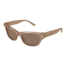 Balenciaga BB0430S 004 BROWN BROWN napszemüveg napszemüveg