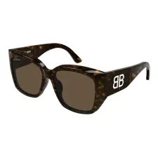Balenciaga BB0445SK 004 HAVANA BROWN napszemüveg napszemüveg