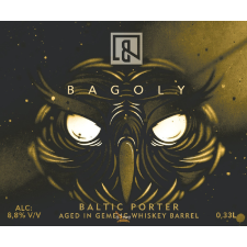  Balkezes Bagoly BA - Gemenc Whiskey (0,33L) (8,8%) sör