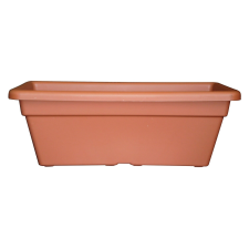 Balkonláda muskátliknak önöntözős 40 cm terrakotta kerti dekoráció