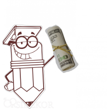  Ballagási ajándék pénzátadó figura dekorációs kellék