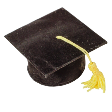 Ballagási sapkás papírdoboz fekete M3,5x7cm dekorálható tárgy