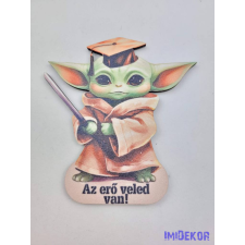  Ballagó figura 25 - Yoda dekorációs kellék