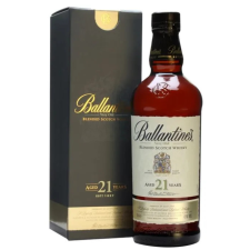 Ballantines Whisky 21 years Blended Scotch Very Old 0,7l DD. whisky