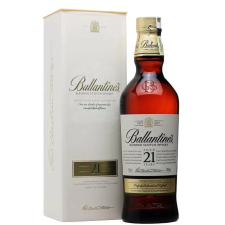 Ballantines Whisky 21 years Blended Scotch Very Old 0,7l DD. whisky