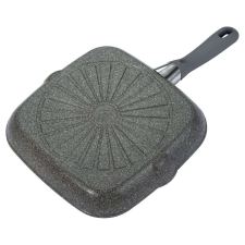 Ballarini Ballarini 75002-941-0 Murano, 28cm, Négyszögletes, Alumínium, Szürke grill serpenyő edény