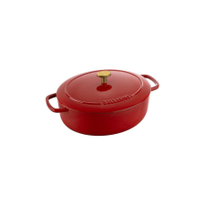 Ballarini Bellamonte Oval Cast Iron Casserole - Red, 2.2 ltr edény