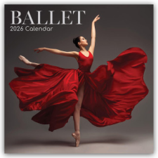  Ballet - Ballett 2026 - 16-Monatskalender naptár, kalendárium