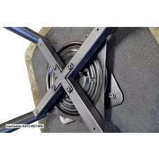  Ballo Brego Forgó Étkezőszék Olívazöld Szövet Fekete Fém Vázzal bútor