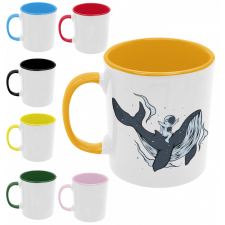  Bálnával az űrben - Színes Bögre bögrék, csészék