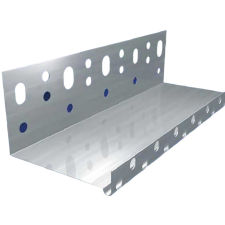 BaloBau lábazati indítóprofil alumínium 14cm 2.5fm/szál élvédő, sín, szegélyelem