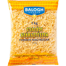 BALOGH Családi száraztészta 1kg Fodros nagykocka toj.nél. tészta