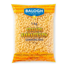 BALOGH CSALÁDI TÉSZTA SZARVACSKA TOJÁS NÉLKÜLI 1KG tészta