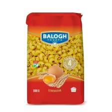  BALOGH TÉSZTA SZARVACSKA 4 TOJÁSOS VISSZAZÁRHATÓ CSOMAGOLÁS 500G tészta