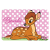 Bambi tányéralátét 43x28 cm